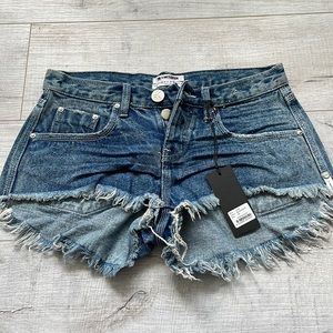 One teaspoon Bonita denim shorts size 25